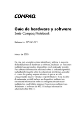 HP Compaq Serie Guía De Hardware Y Software