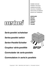 Vetus BPSP Instrucciones De Instalación