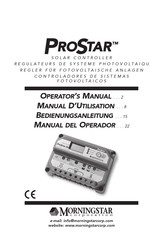 Morningstar ProStar-15M-48V Manual Del Operador