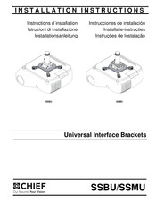 CHIEF SSMU Instrucciones De Instalación