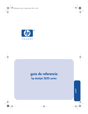 HP deskjet 3820 Serie Guía De Referencia