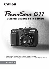 Canon PowerShot G11 Guia Del Usuario