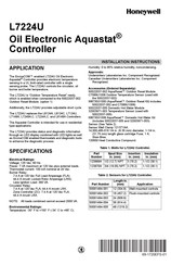 Honeywell L7224U Instrucciones De Instalación