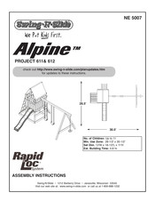 Swing-N-Slide Alpine PROJECT 612 Manual De Instrucciones