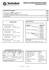 Technibel CAF94 Manual Del Usuario