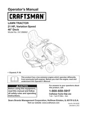 Craftsman 247.288862 Manual Del Operador