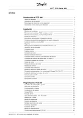 Danfoss VLT FCD 335 Manual Del Usario