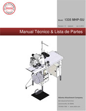 Atlanta Attachment Company 1335 MHP-SU Manual Técnico & Lista De Partes