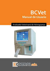 KONTROLab BCVet Manual De Usuario