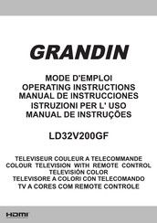 Grandin LD32V200GF Manual De Instrucciones