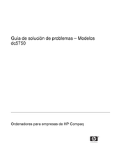 HP Compaq dc5750 Guía De Solución De Problemas