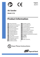 Ingersoll Rand 317A Especificaciones Del Producto