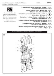 RS V7704 Hoja De Instrucciones