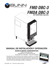 Bunn FMD DBC-3 Manual De Instalación Y Operación