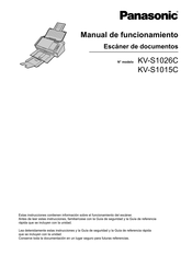 Panasonic KV-S1026C Manual De Funcionamiento