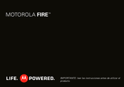 Motorola FIRE Manual De Instrucciones