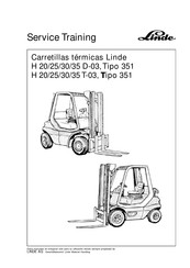 Linde H 20 D-03 Información De Servicio