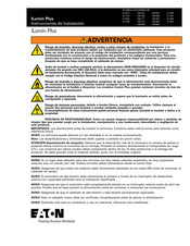 Eaton iLumin Plus Instrucciones De Instalación