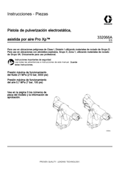 Graco Pro Xp ti18643a Instrucciones - Piezas