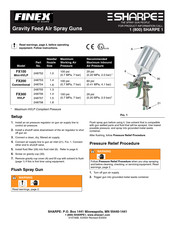 Finex SHARPE 248752 Manual De Instrucciones