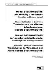 TSI 8455 Manual De Operación Y Servicio