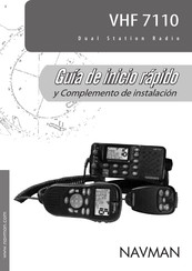 Navman VHF 7110 Guia De Inicio Rapido