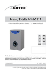 Sime Rondo Estelle 7 ErP Instrucciones De Instalación