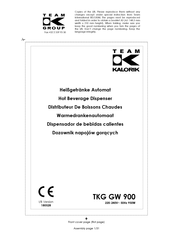 Team kalorik TKG GW 900 Manual De Instrucciones