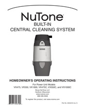 NuTone VX1000 Instrucciones De Funcionamiento Del Propietario