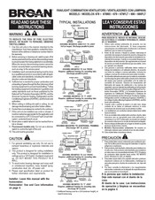 Broan 678MX Manual De Instrucciones