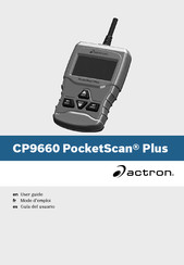 Actron CP9660 PocketScan Plus Guia Del Usuario