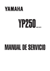 Yamaha Majesty YP250 Manual De Servicio