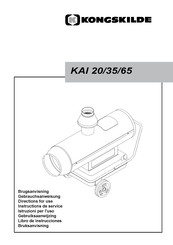 Kongskilde KAI 65 Libro De Instrucciones