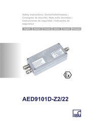 HBM AED9101D-Z2/22 Manual Del Usaurio