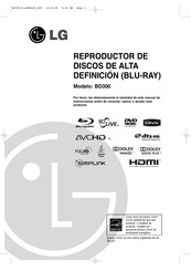 LG BD300 Manual Del Usaurio