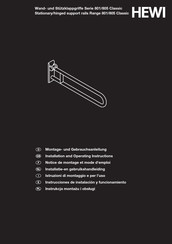 Hewi 801.50.5 Serie Instrucciones De Instalación Y Funcionamiento
