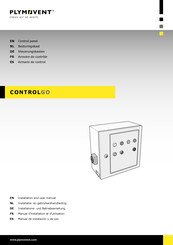 PLYMOVENT CONTROLGO Manual De Instalación Y De Uso