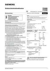 Siemens 3TK2806 Manual De Instrucciones