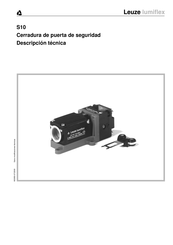 Leuze lumiflex S10 Manual Del Usuario Y Descripción Técnica