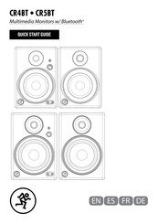 Mackie CR5BT Guia De Inicio Rapido