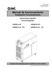 SMC HRS090-A 40 Serie Manual De Funcionamiento