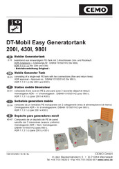 CEMO DT-Mobil Easy 200l Manual De Instrucciones