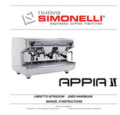 Nuova Simonelli APPIA II V 2GR Manual Del Usuario