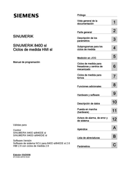 Siemens SINUMERIK 840DiE sl Manual De Programación