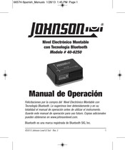 Johnson 40-6250 Manual De Operación