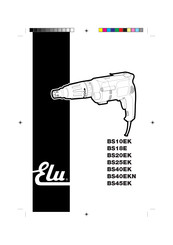 Elu BS10EK Manual De Instrucciones