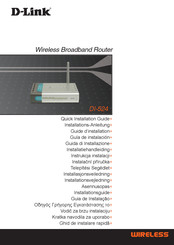 D-Link DI-524 Guia De Instalacion