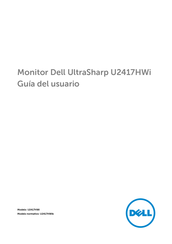 Dell UltraSharp U2417HWib Guia Del Usuario