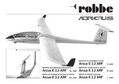 ROBBE Arcus E 2.2 ARF Manual De Construcción Y De Uso