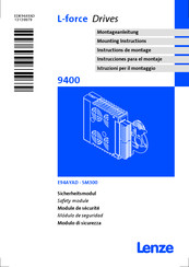 Lenze L-force 9400 Instrucciones Para El Montaje